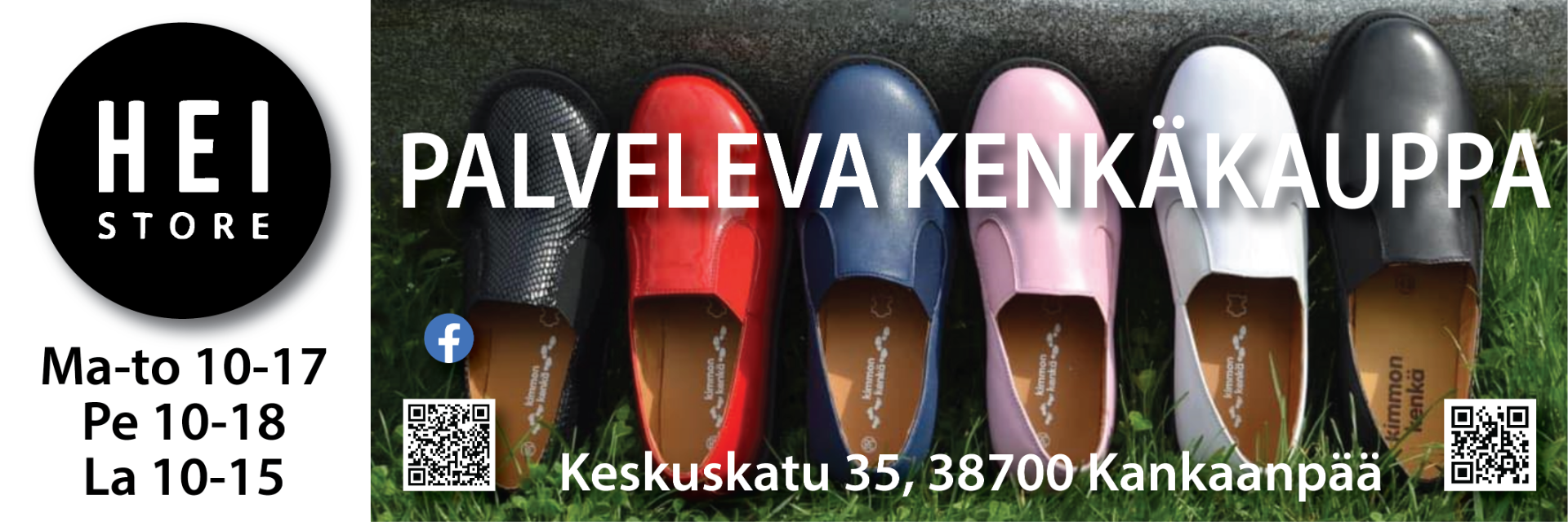 Olemme erikoisjalkineisiin erikoistunut kenkäliike. Meille tärkeää on tyyli, laatu sekä mukavuus ja sitä kautta myös tyytyväinen asiakas.