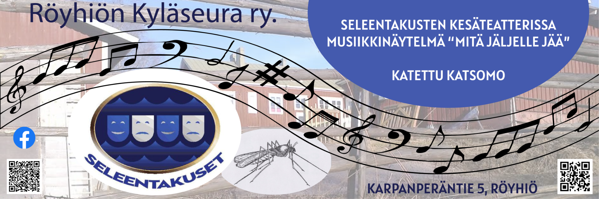 Näytelmä kertoo elämänmakuisesti eletyn ajan vaikutuksista  tavallisen ihmisen arkeen; väkeviä ristiriitoja, suruja ja iloja,  elämän sykettä ja lopulta nöyrtymistä keskeneräisyyteen.