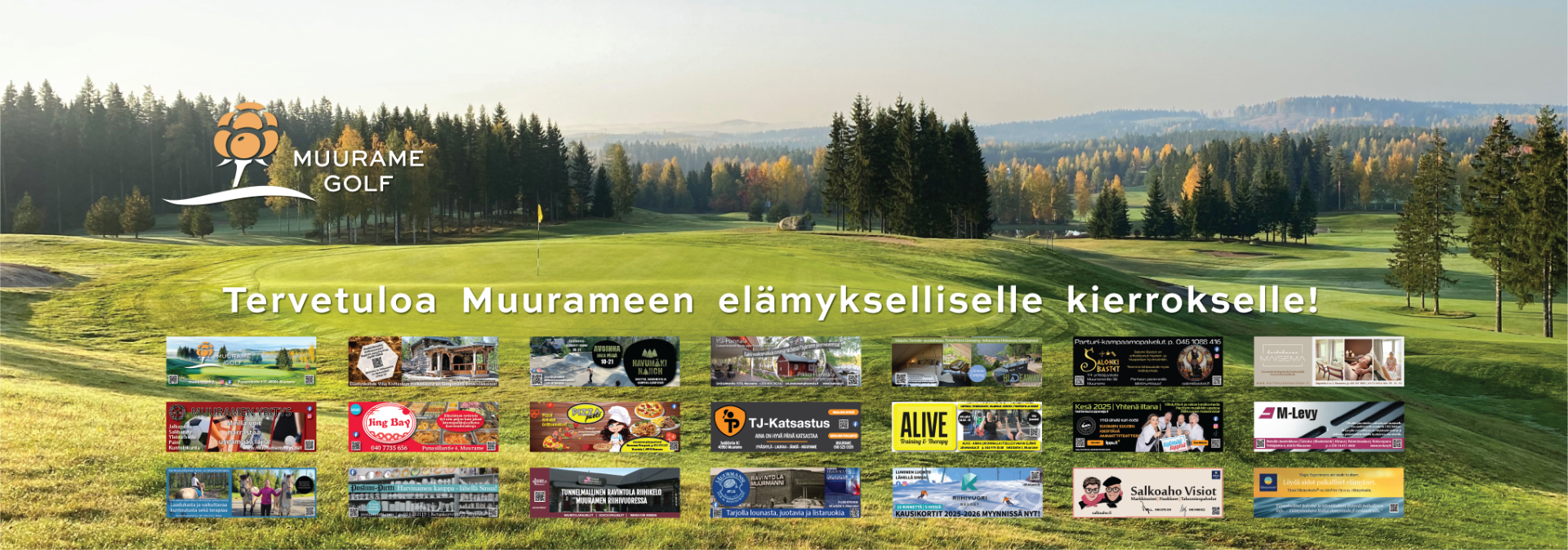 Elämystaulu® Muurame Golf Muuramentien St1 Muurame 18.6.2025 on AitoVireen 91. Elämystaulu.