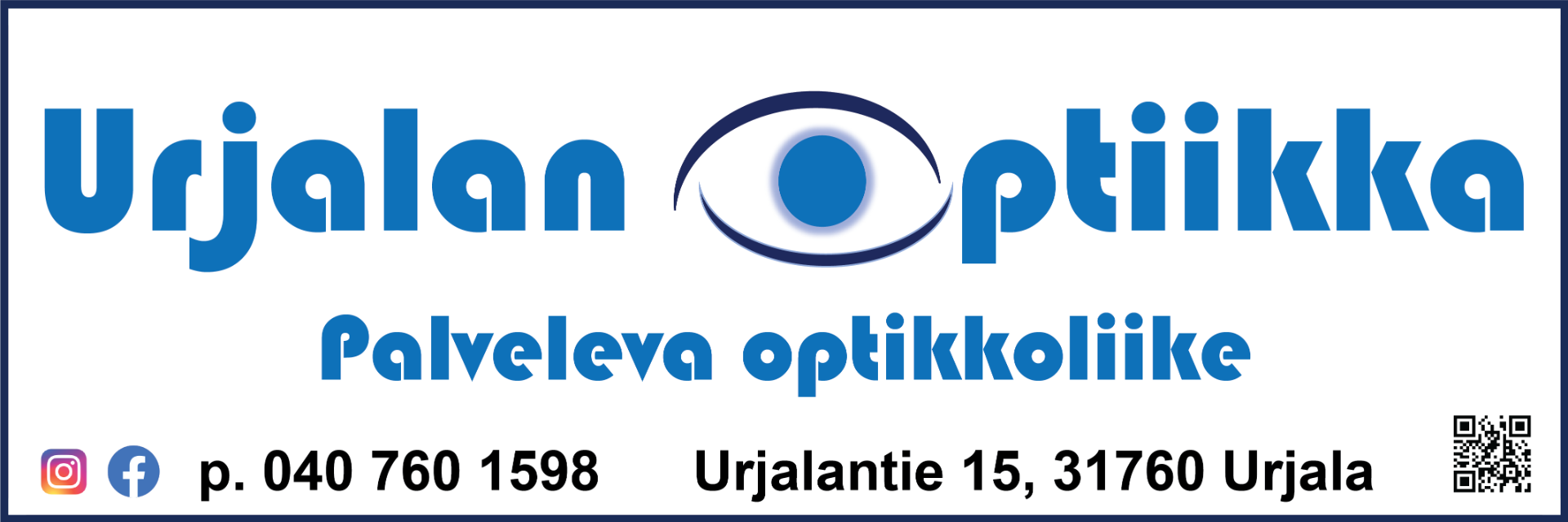 Vuoden 2024 yrittäjäpalkittu yritys. Palvelevaa optikkotyötä ja yrittäjyyttä jo yli 40 vuotta!