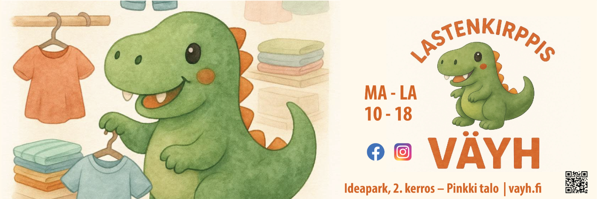 Tervetuloa Suomen Väyheimmälle lastenkirppikselle!