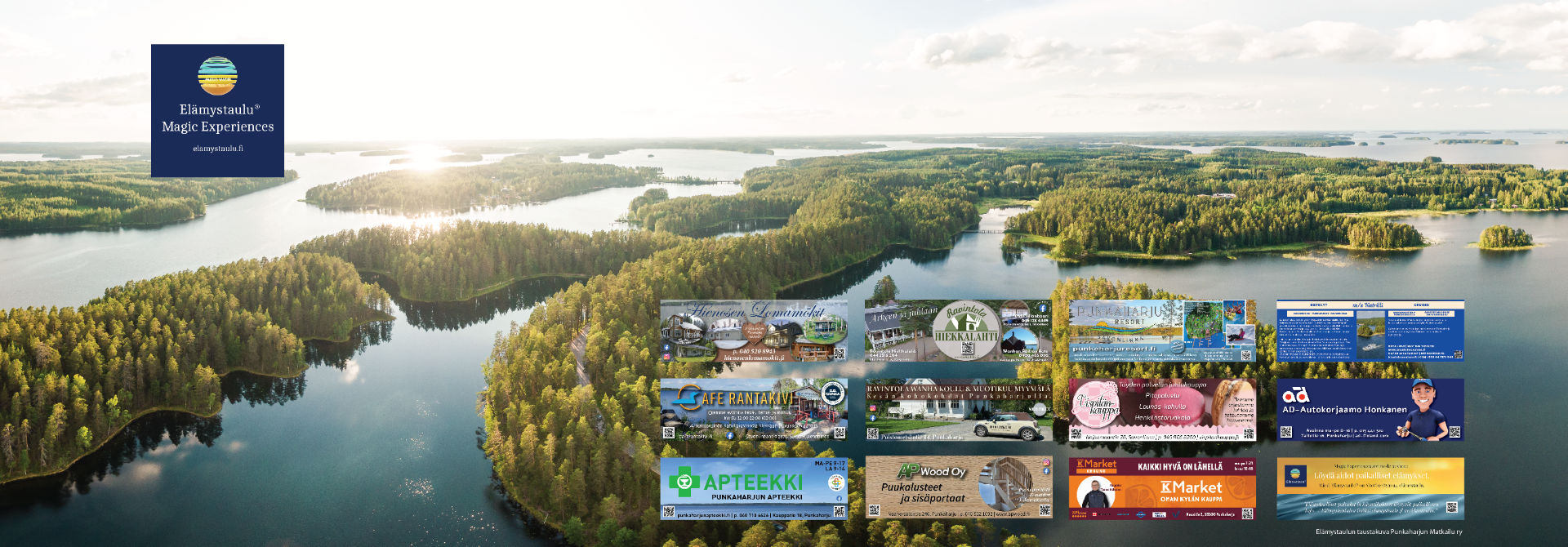 Elämystaulu® St1 Punkaharju Savonlinnassa 7.11.2025 on AitoVireen 95. Elämystaulu