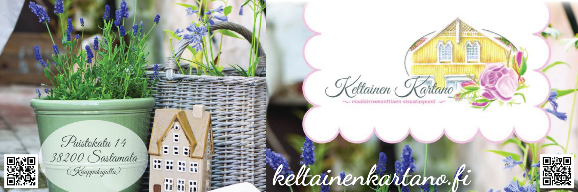 Keltainen Kartano - Maalaisromanttinen sisustuspuoti Sastamalassa. Aukioloajat verkkosivuilla, jossa ilmoitetaan myös mahdolliset muutokset. ❤️ www.keltainenkartano.fi.