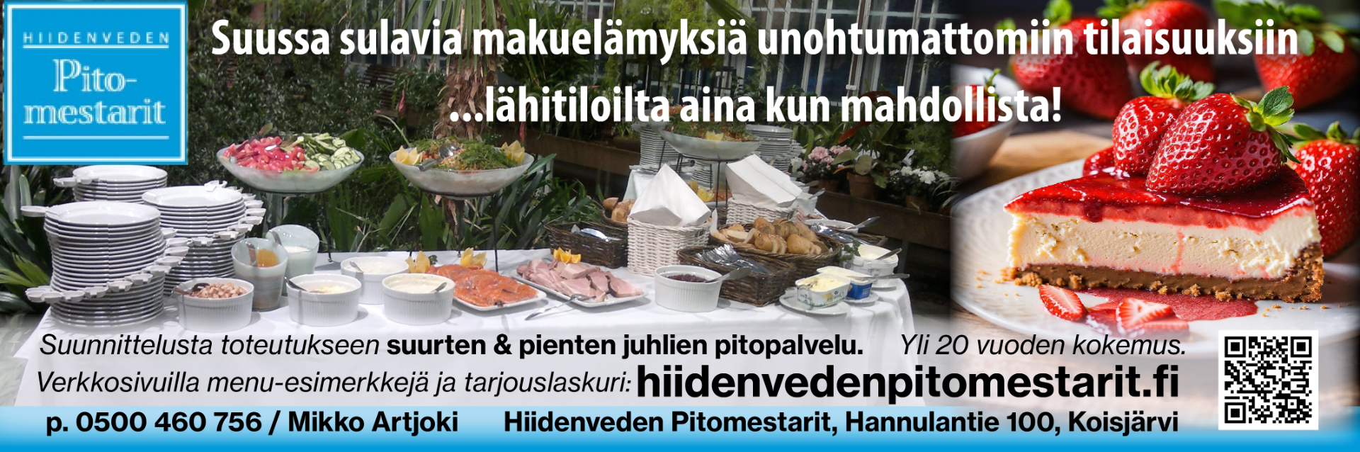 Hiidenveden Pitomestarit tarjoaa laadukasta Pitopalvelua yli 20-v kokemuksella yritystapahtumiin ja perhejuhliin Uudenmaan alueella.
