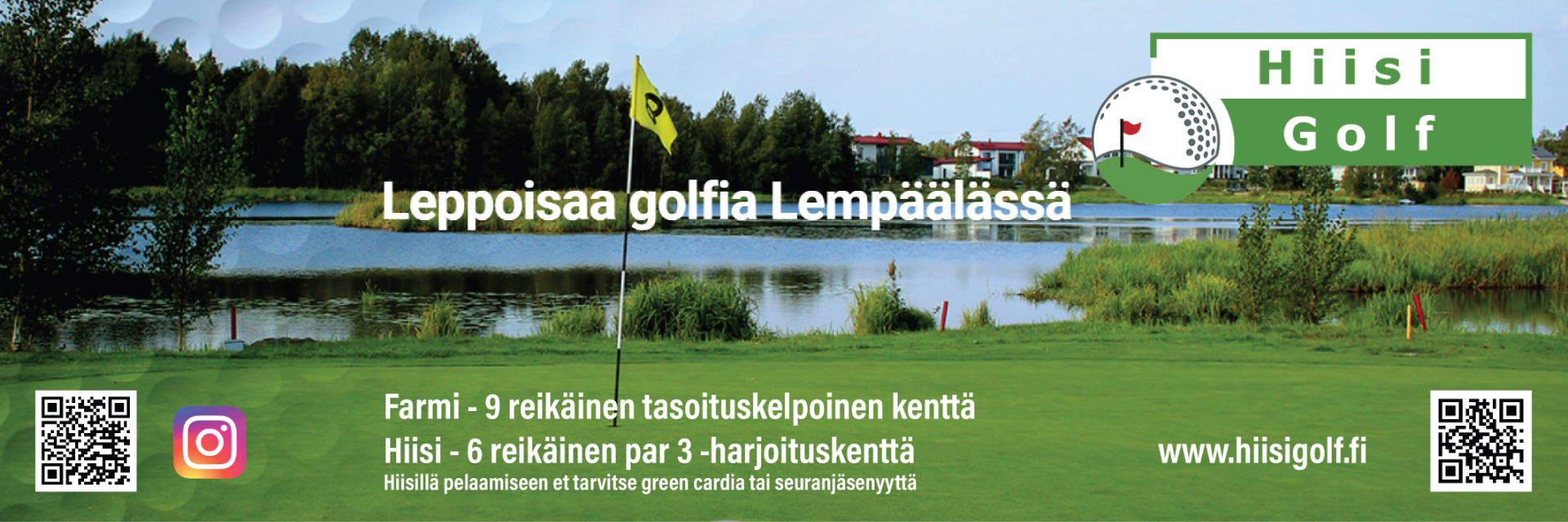 Hiisi-Golf mahdollistaa golfaamisen vasta-alkajille, vähemmän pelanneille sekä lajin aktiivisille harrastajille. Hiisi-Golf sijaitsee Lempäälän Vaihmalassa, vain noin 20 minuutin ajomatkan päässä Tampereen keskustasta.