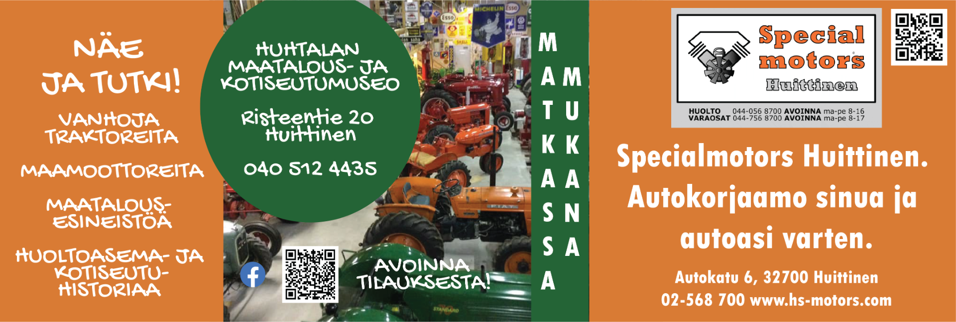 Specialmotors Oy - Meiltä saat moottoriajoneuvojen huolto-, korjaus- ja varaosapalvelut. HUOLTO AVOINNA ma-pe 8-16 VARAOSAT AVOINNA ma-pe 8-17.