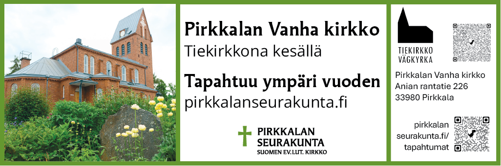 Pirkkalan seurakunta - Pirkkalan Vanha kirkko ja hautausmaa sijaitsevat osoitteessa Anian rantatie 226. Vuonna 1921 valmistuneen kirkon on suunnitellut Ilmari Launis.