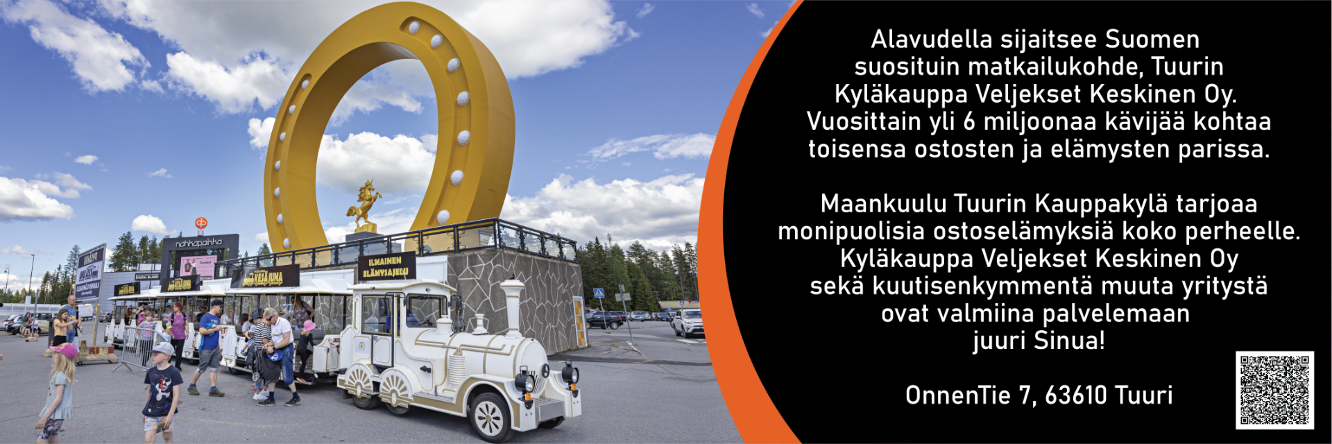 Keskisen Kyläkauppa on Suomen suurin tavaratalo ja samalla suosituin matkailukohde yli kuudella miljoonalla vuosittaisella kävijällään.