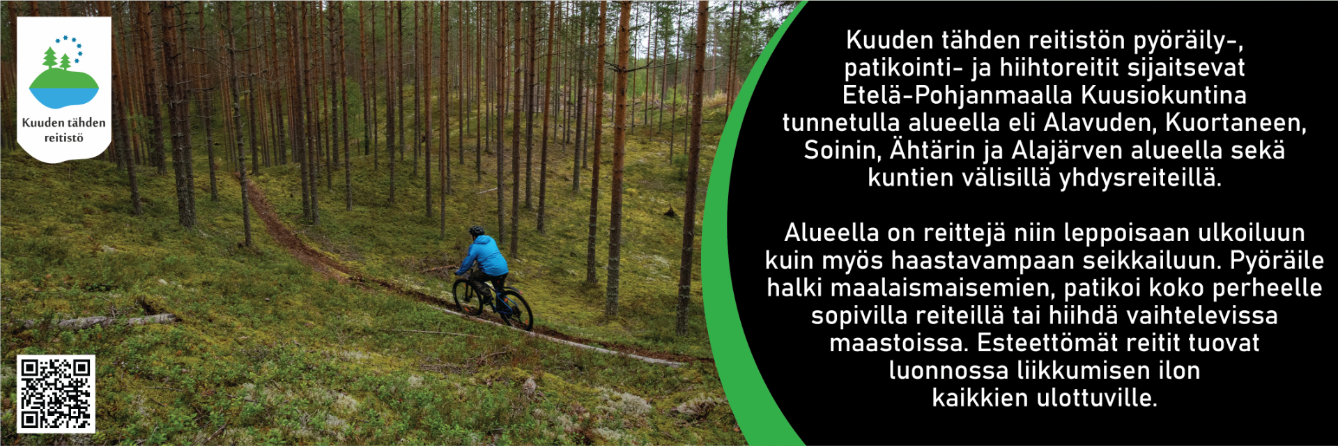 Tervetuloa Kuuden tähden reitistölle!