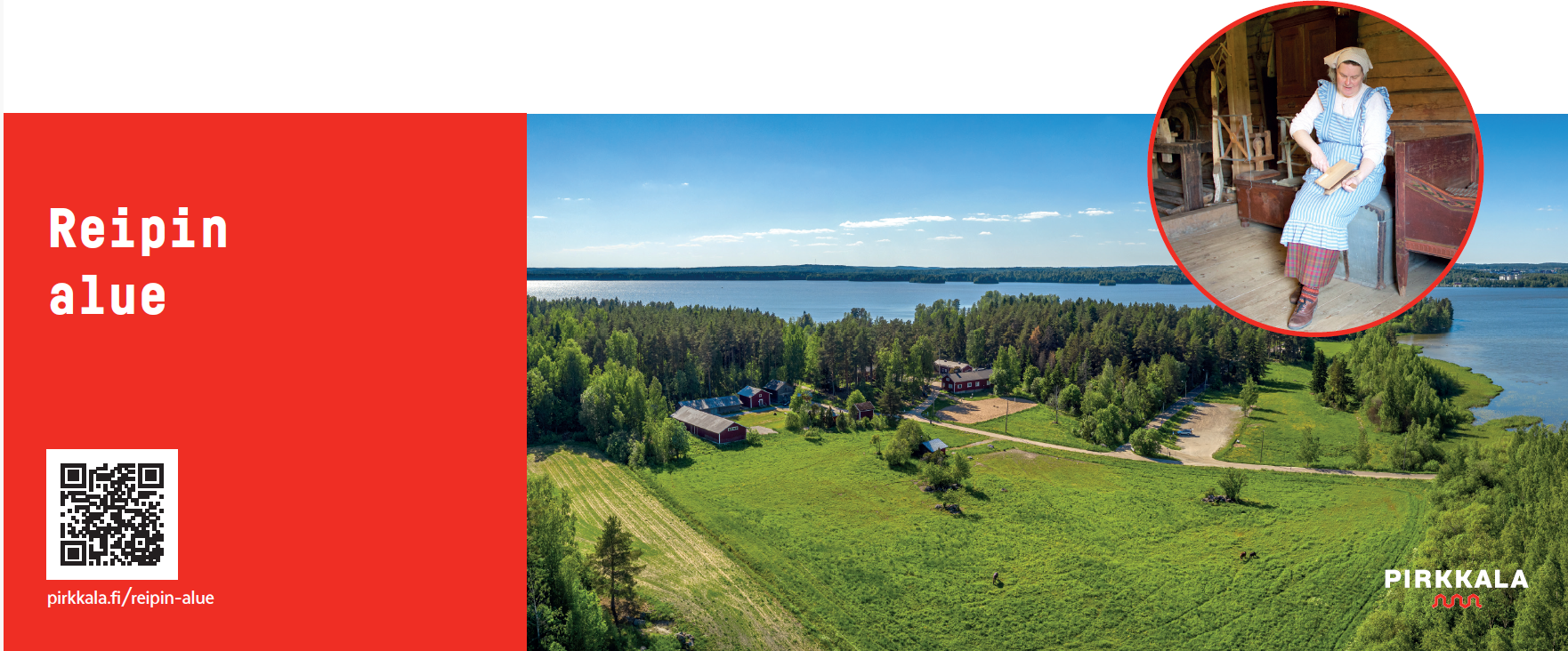Reipin alueella on Reipin museon lisäksi uimaranta, leikkipuisto, beachfutis, ympäri vuoden palveleva yleinen sauna, luontopolku, Muinaiskylä sekä Reipin kylätalo.