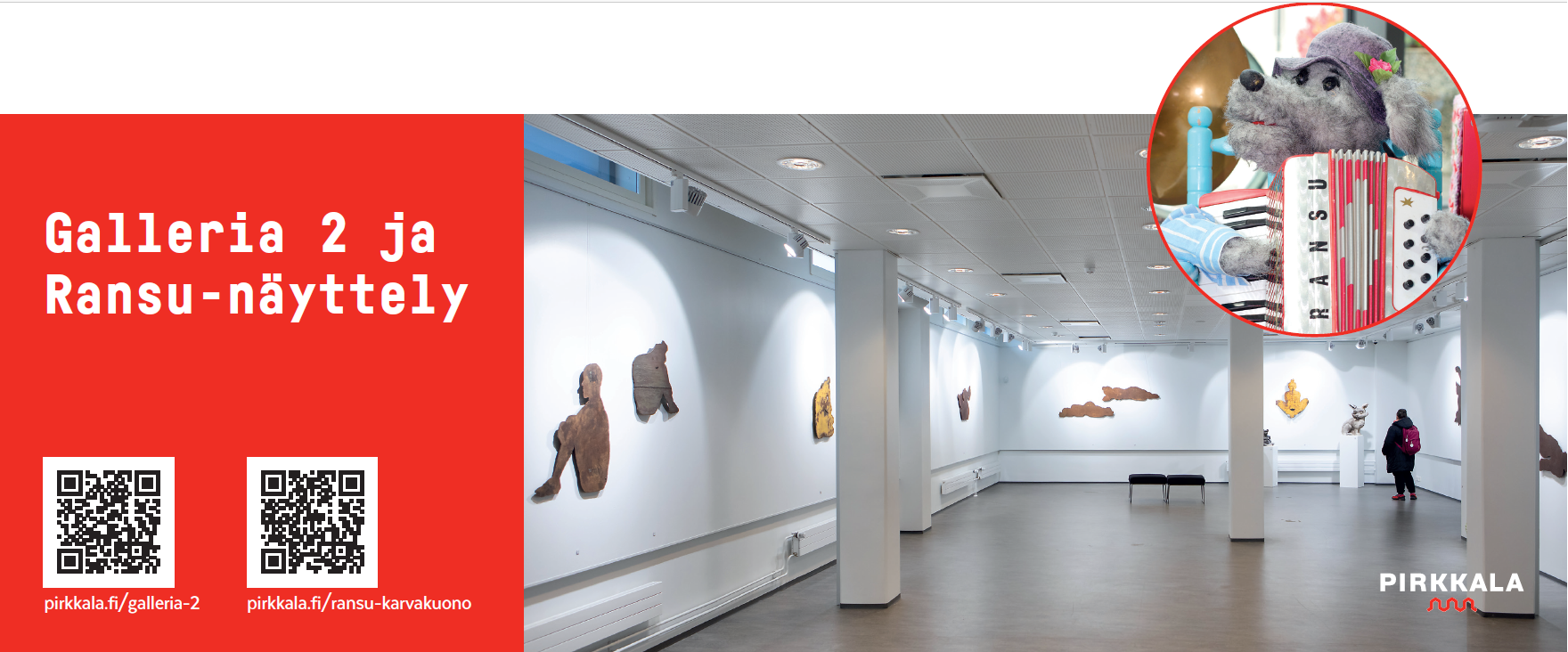 Galleria 2 on Pirkkalan keskustassa sijitseva visuaalinen taiteen näyttelytila.